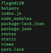 executing ls on server