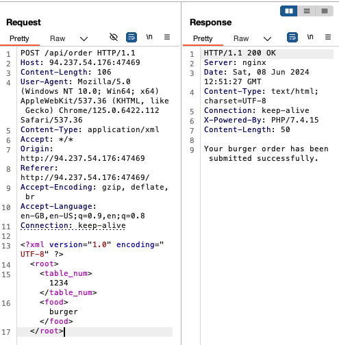 changing json to xml